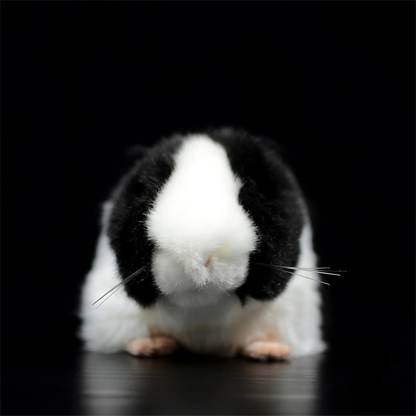 Realistic Black Guinea Pig Plush