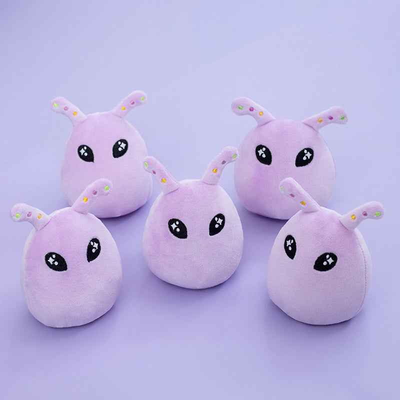 Purple Alien Stuffed Bag