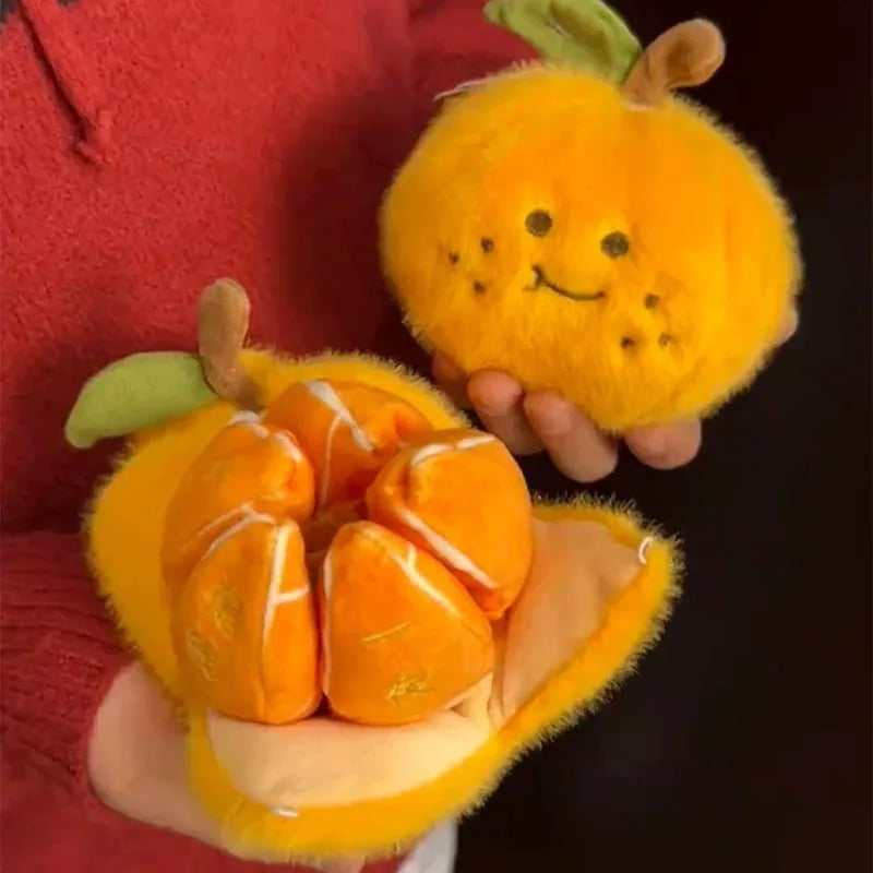 Kawaii Peelable Orange Plush