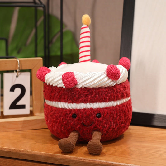 Raspberry Cake Plush