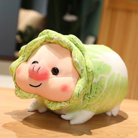 Piggy Cabbage Roll Plush