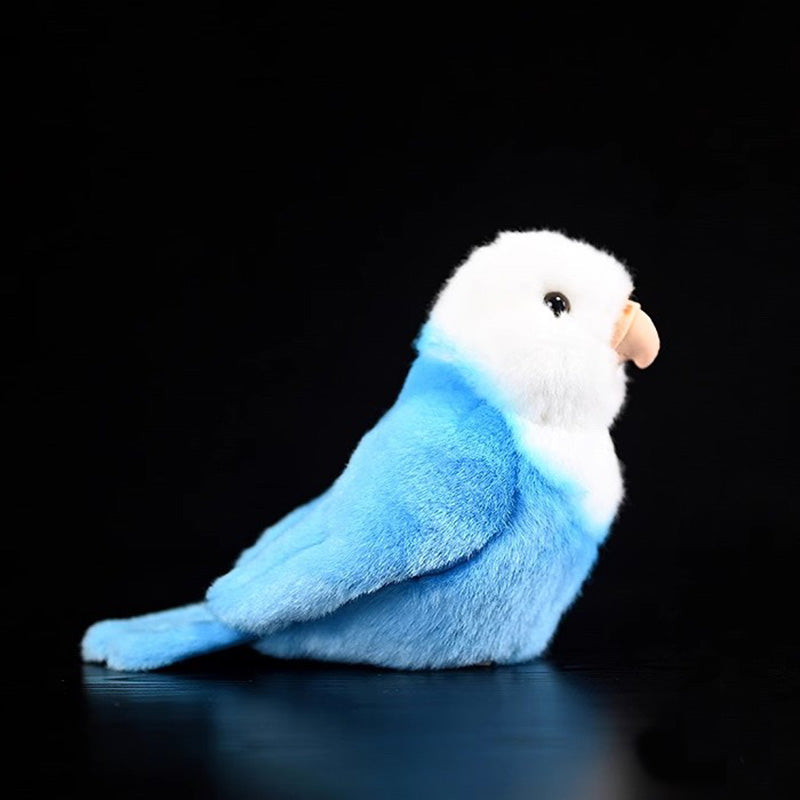 Realistic Blue Bird Plush