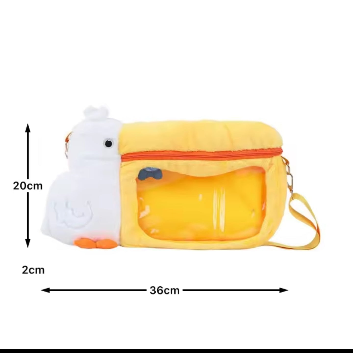 Cute See-Through Pelican Bag