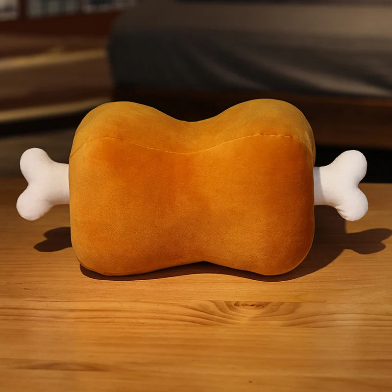 Chicken & Bone Handwarmer Plush