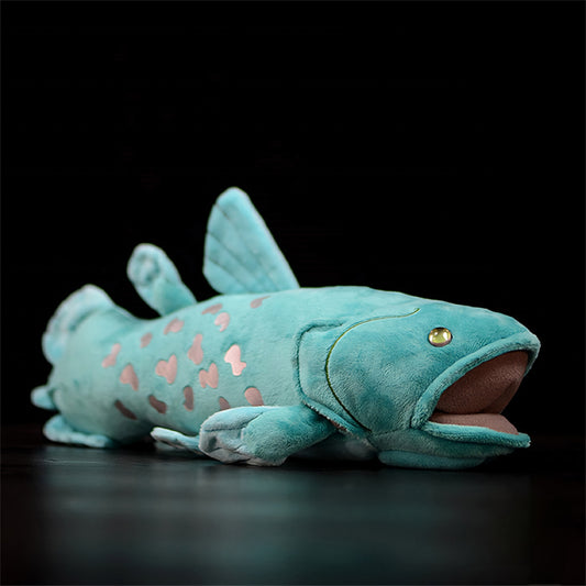 Realistic Coelacanth Fish Plush