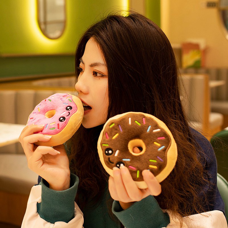 Donut Bag Stuffed Plush Toy