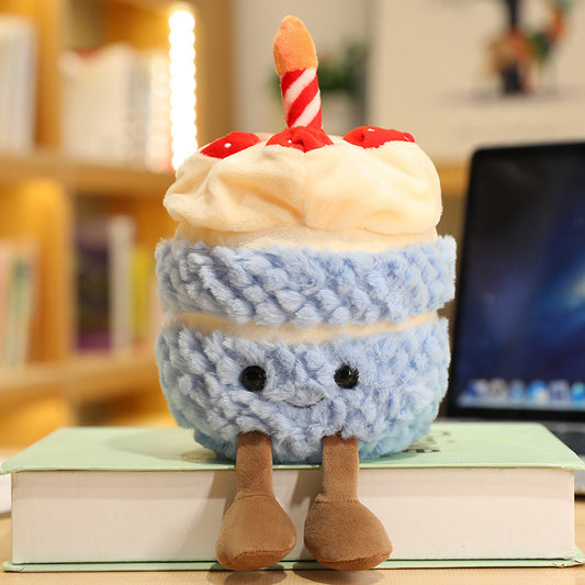 Kawaii Blueberry Cake Plush