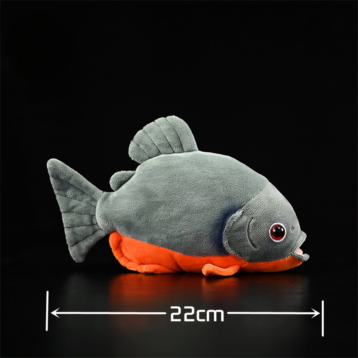 Realistic Piranha Plush