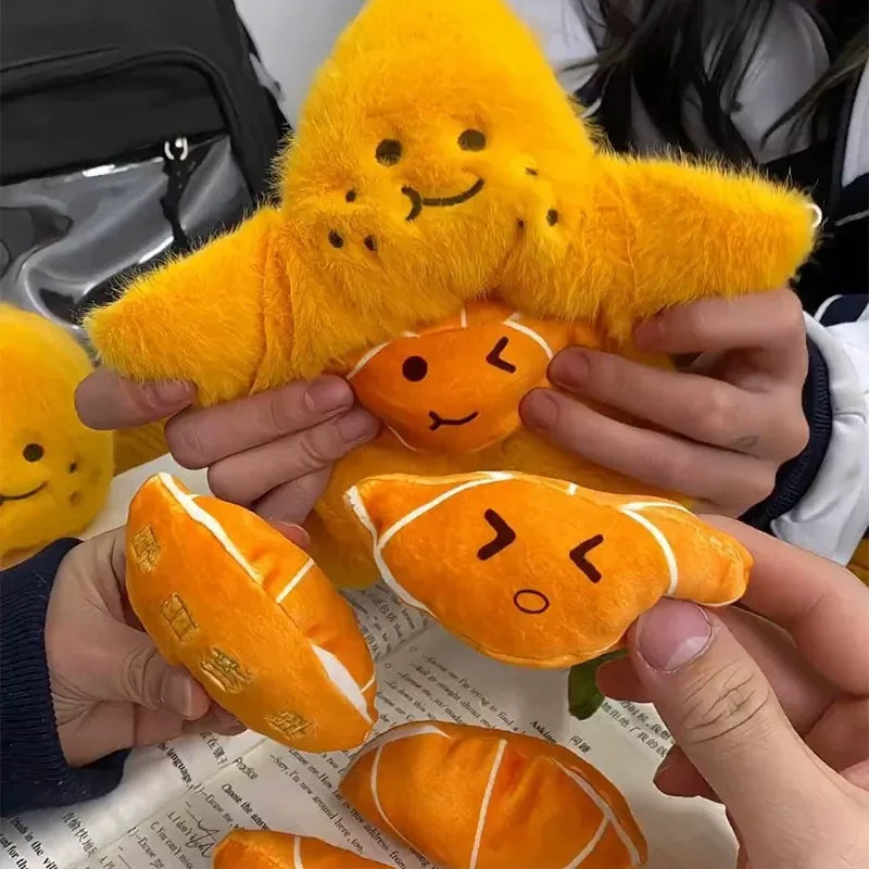 Kawaii Peelable Orange Plush