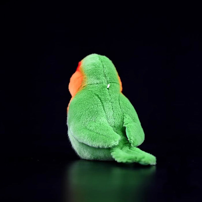 Realistic Peach Face Love Bird Plush