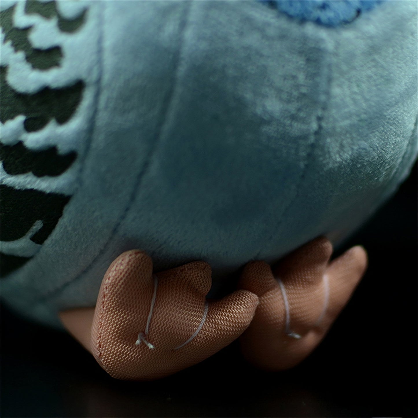 Realistic Blue Ground Dove Plush