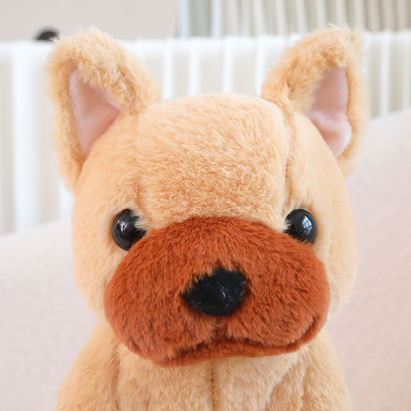 Fluffy French Bulldog Plush