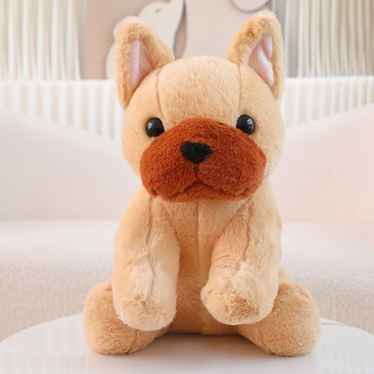 Fluffy French Bulldog Plush