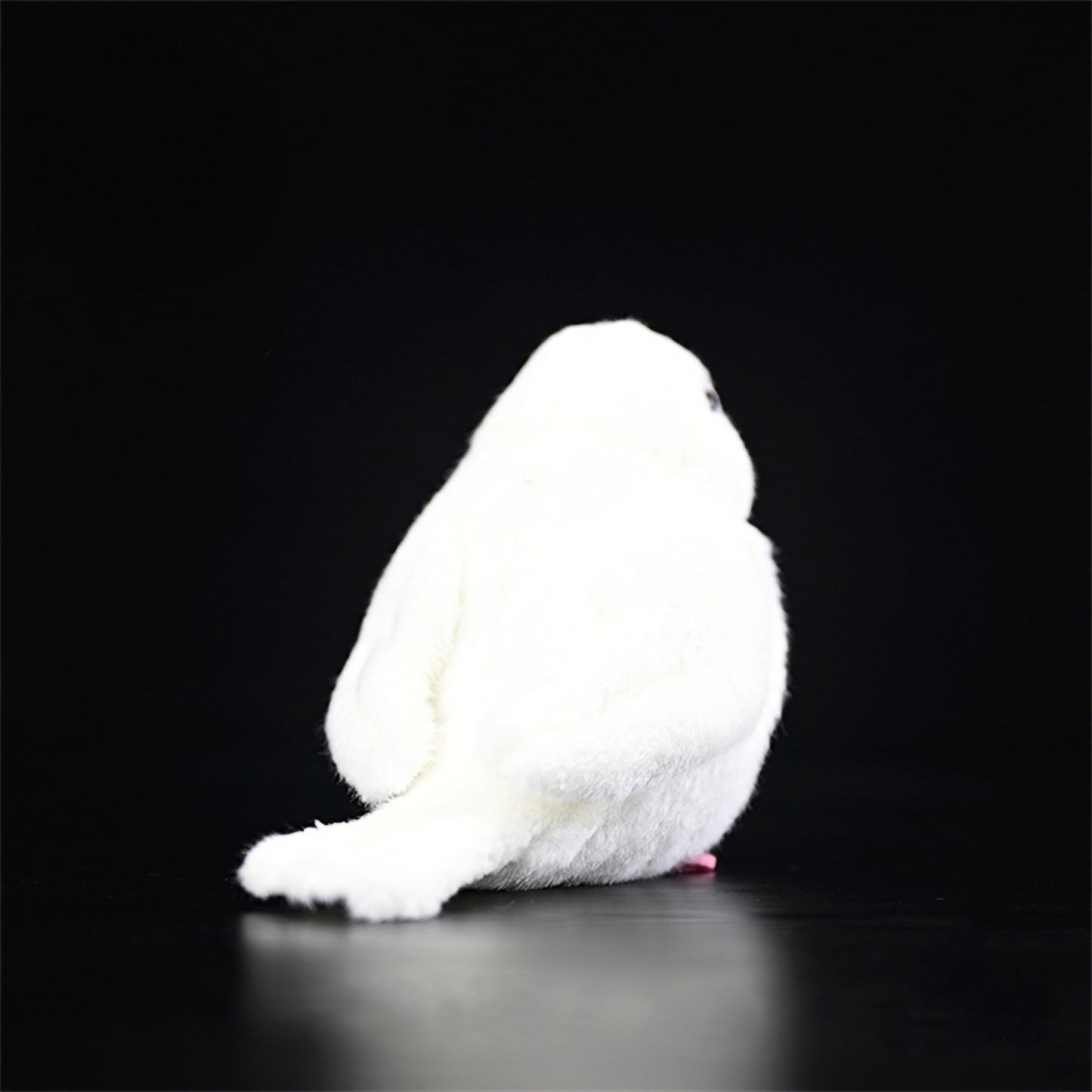 Realistic White Java Bird Plush