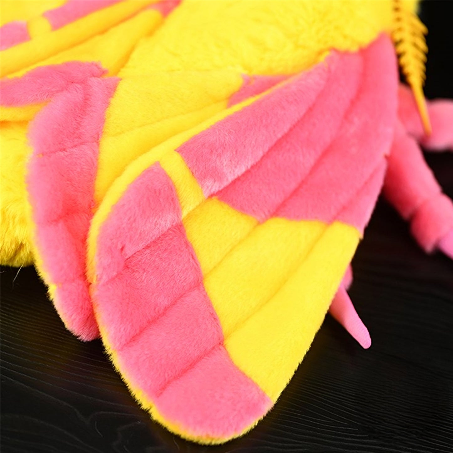 Realistic Pink Silk Moth