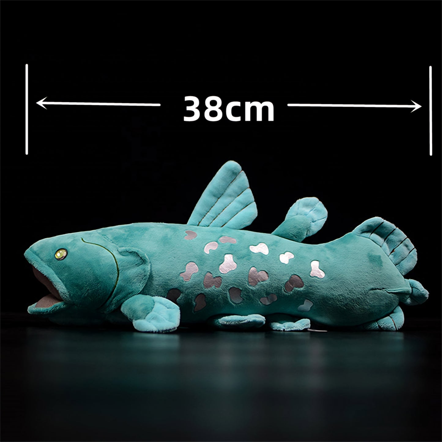 Realistic Coelacanth Fish Plush