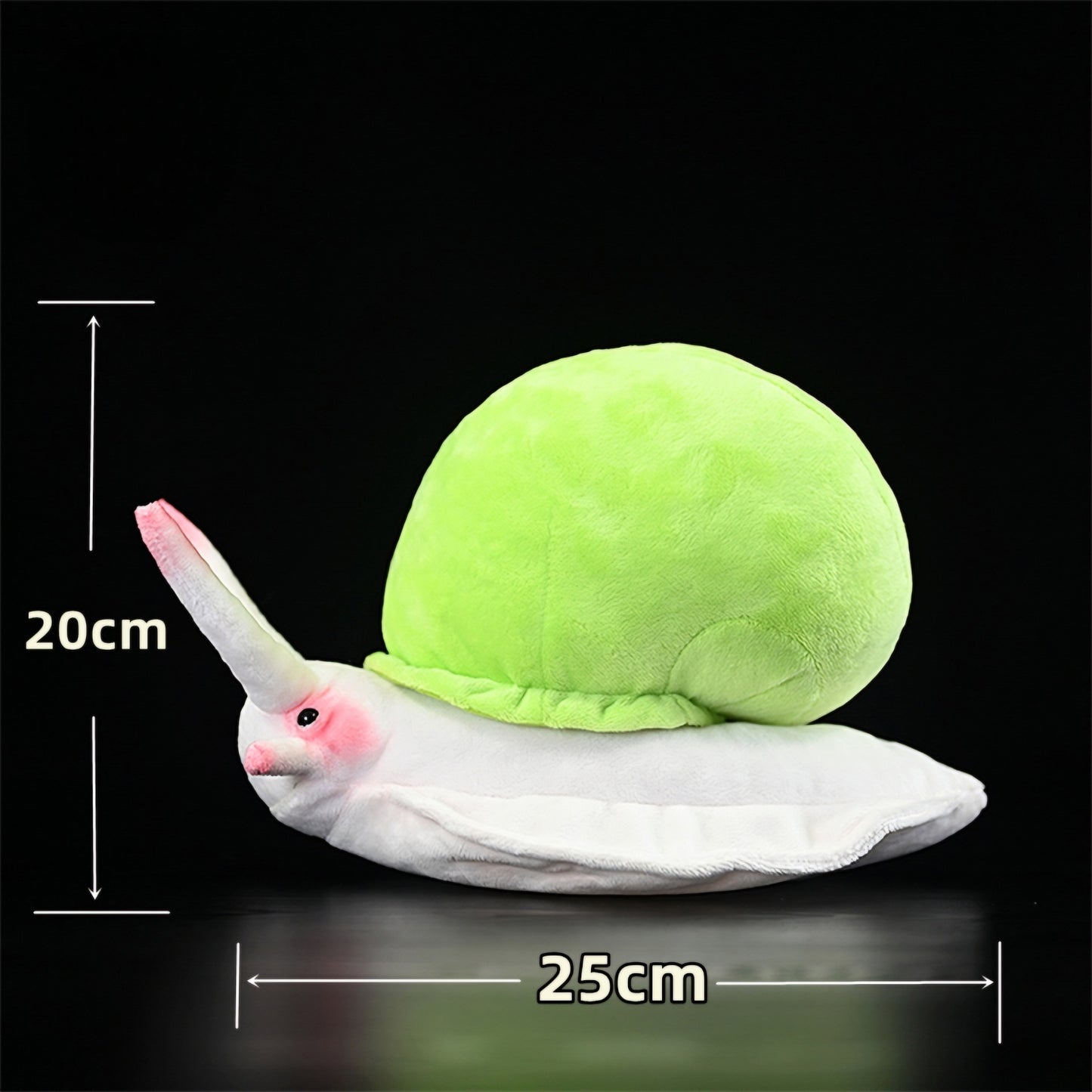 Realistic Leptopoma Perlucidum Snail Plush