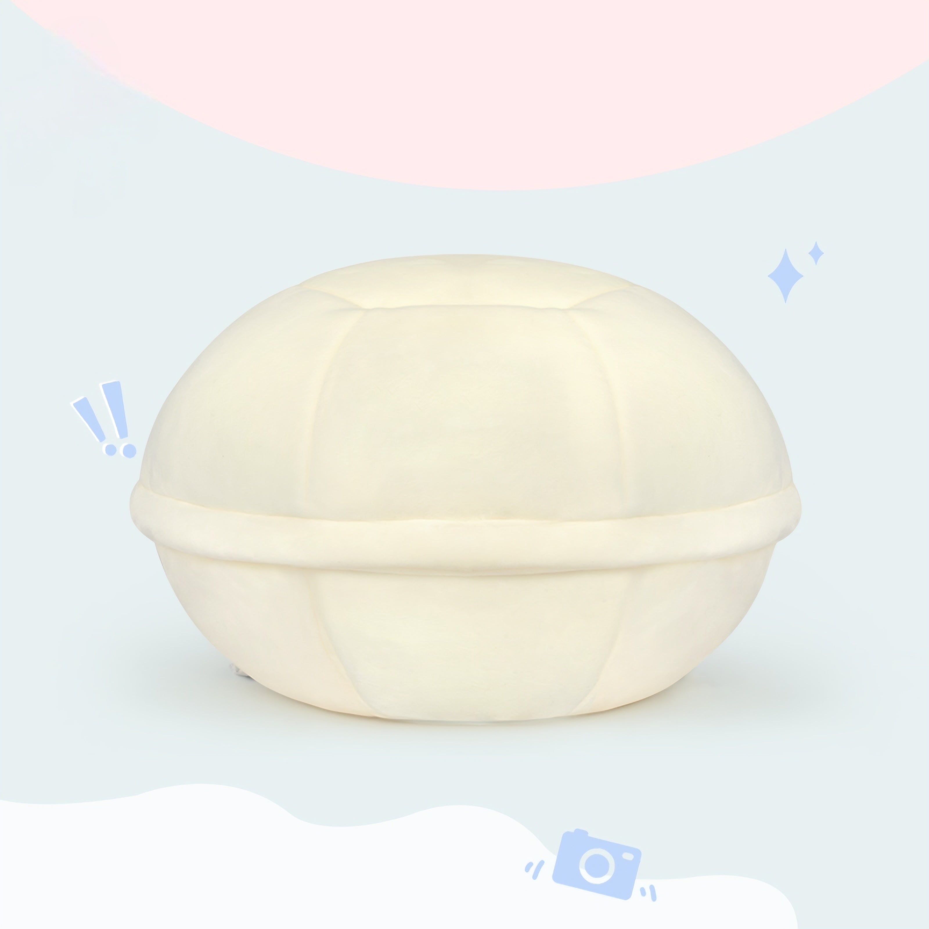 Cute Diamond Ring Stuffed Pearl Plush