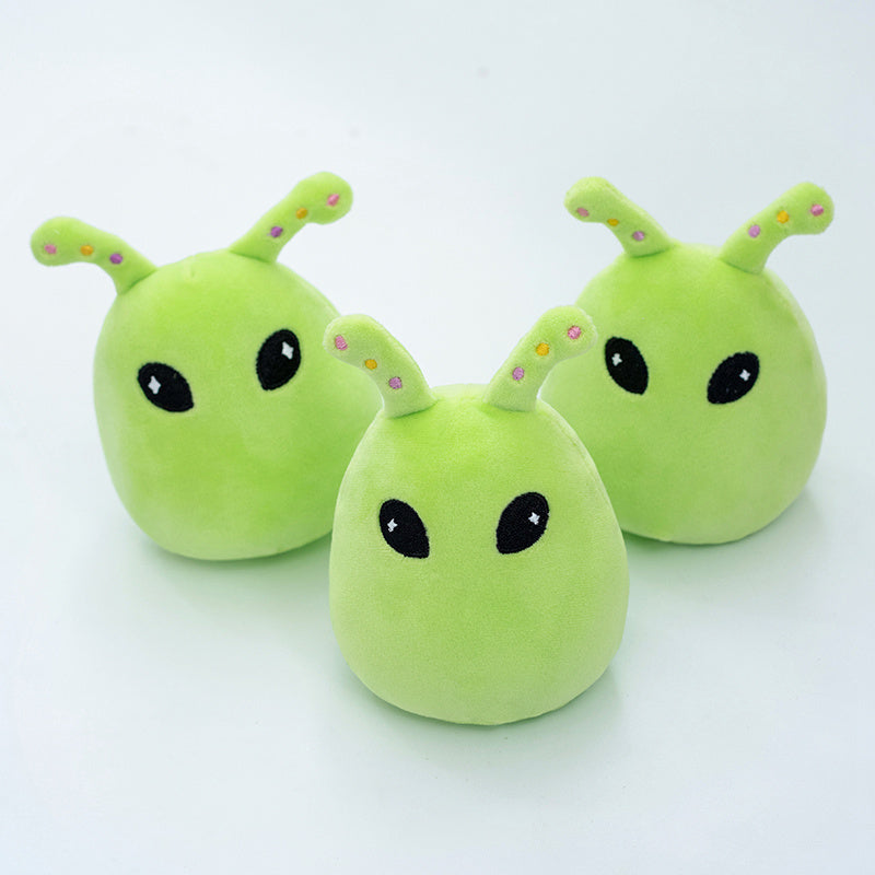 Green Alien Stuffed Bag