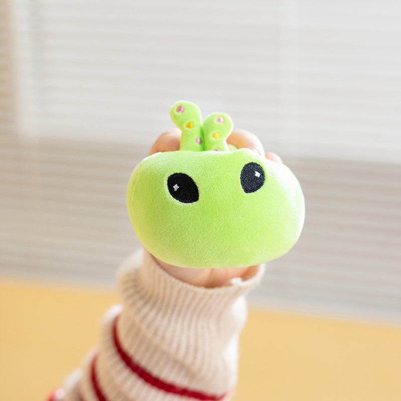 Green Alien Stuffed Bag