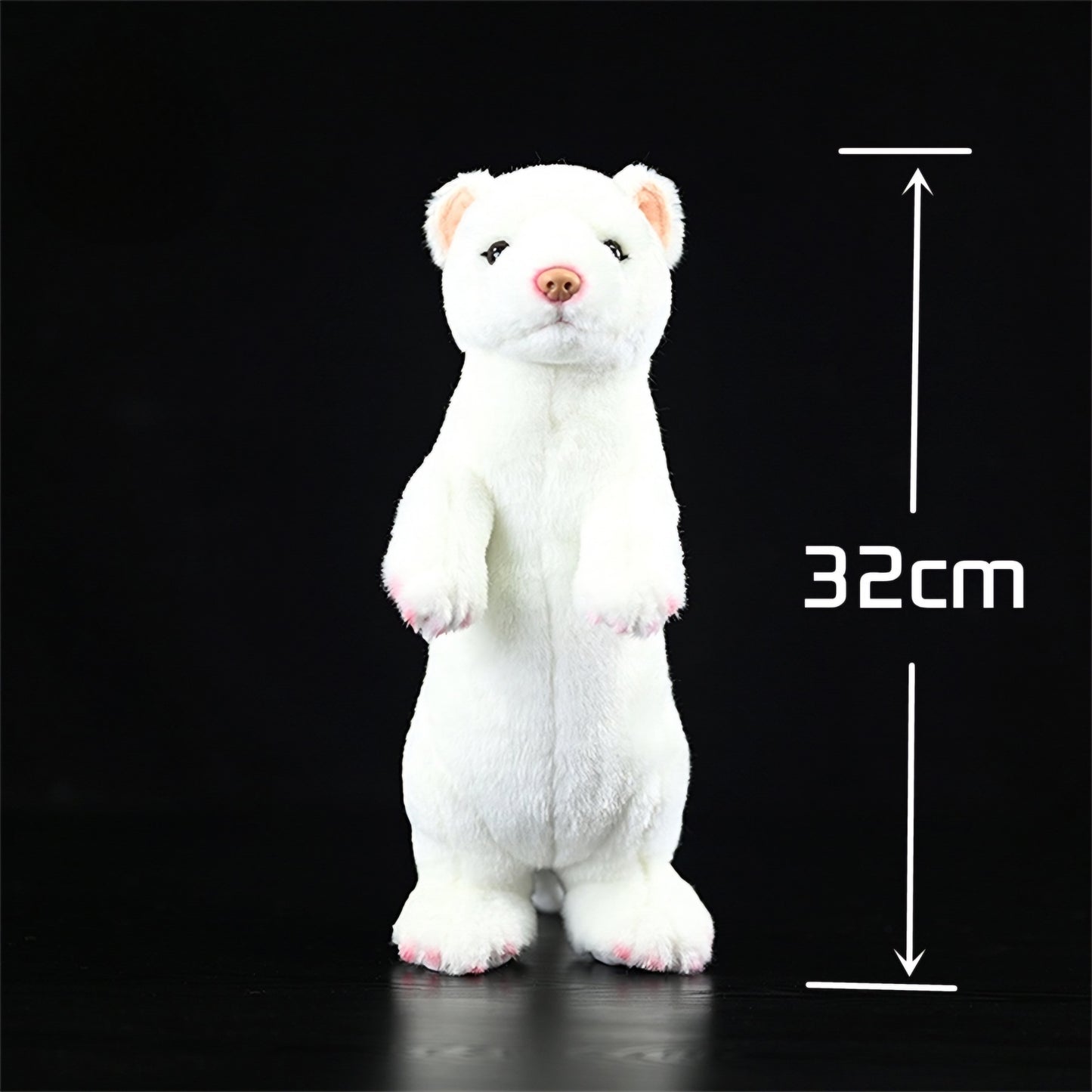 Realistic  Ferret Plush