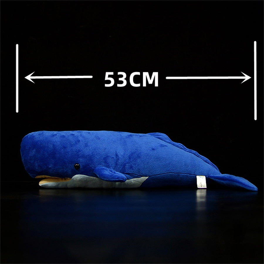 Realistic Sperm Whale Plush