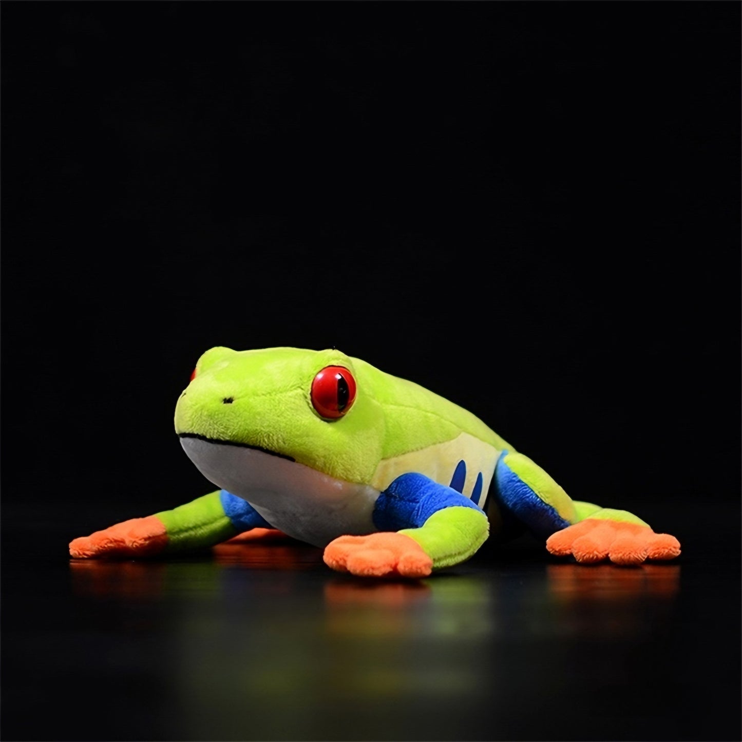 Realistic Red-Eyed Tree Frog Plush