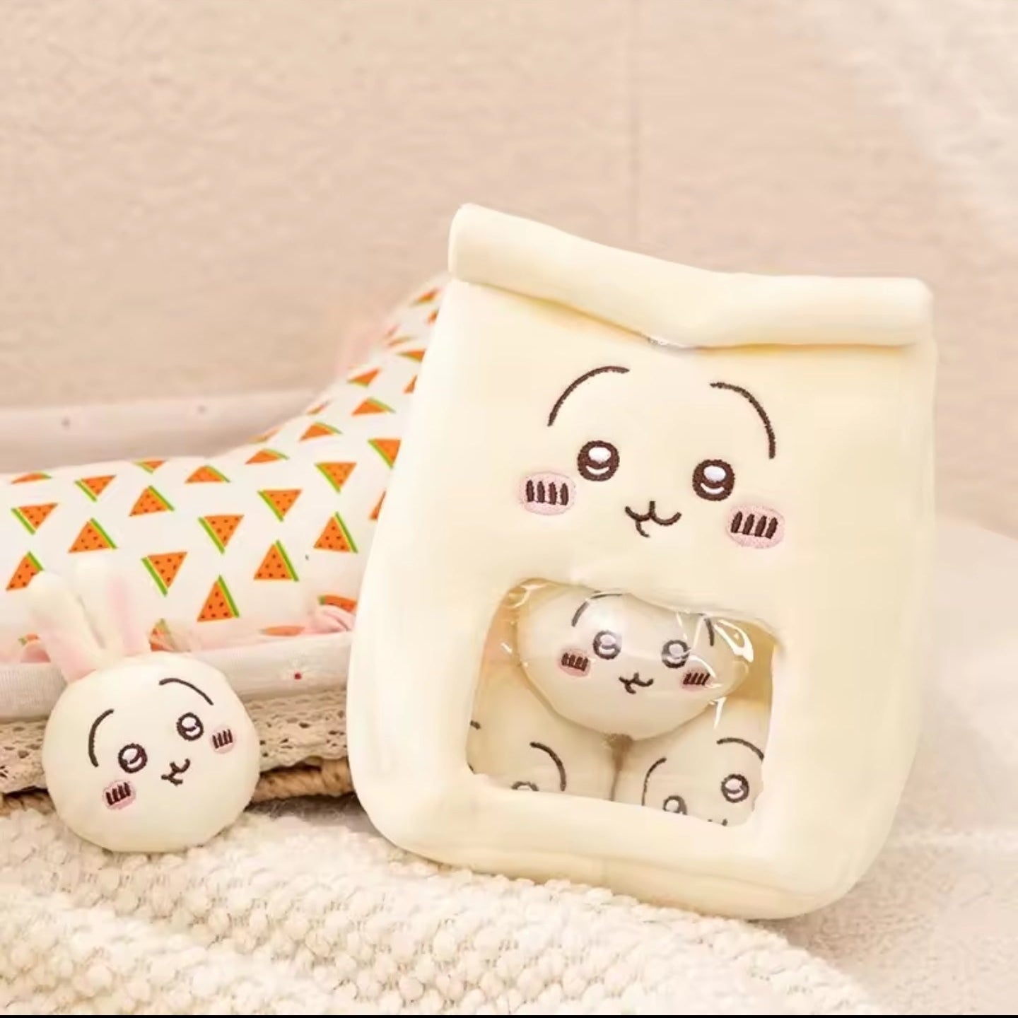 Kawaii Usagi Plush Pouch