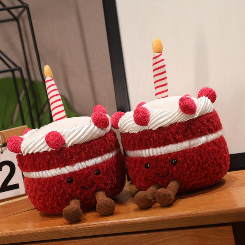 Raspberry Cake Plush