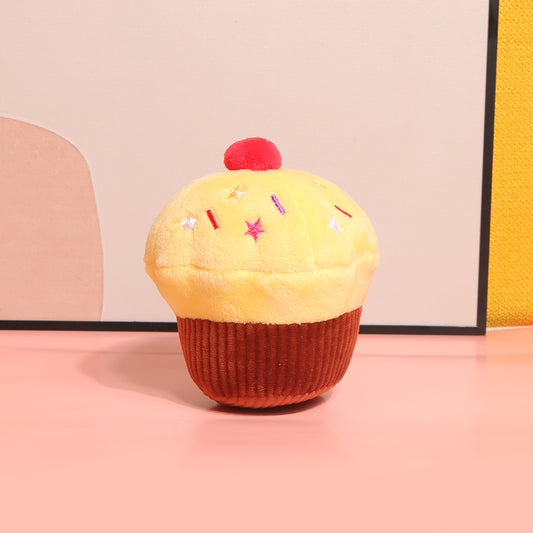 Cute Vanilla Cupcake Plush