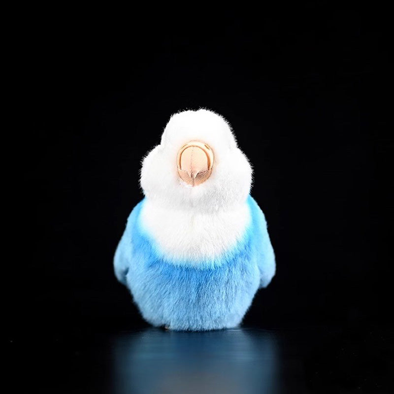 Realistic Blue Bird Plush