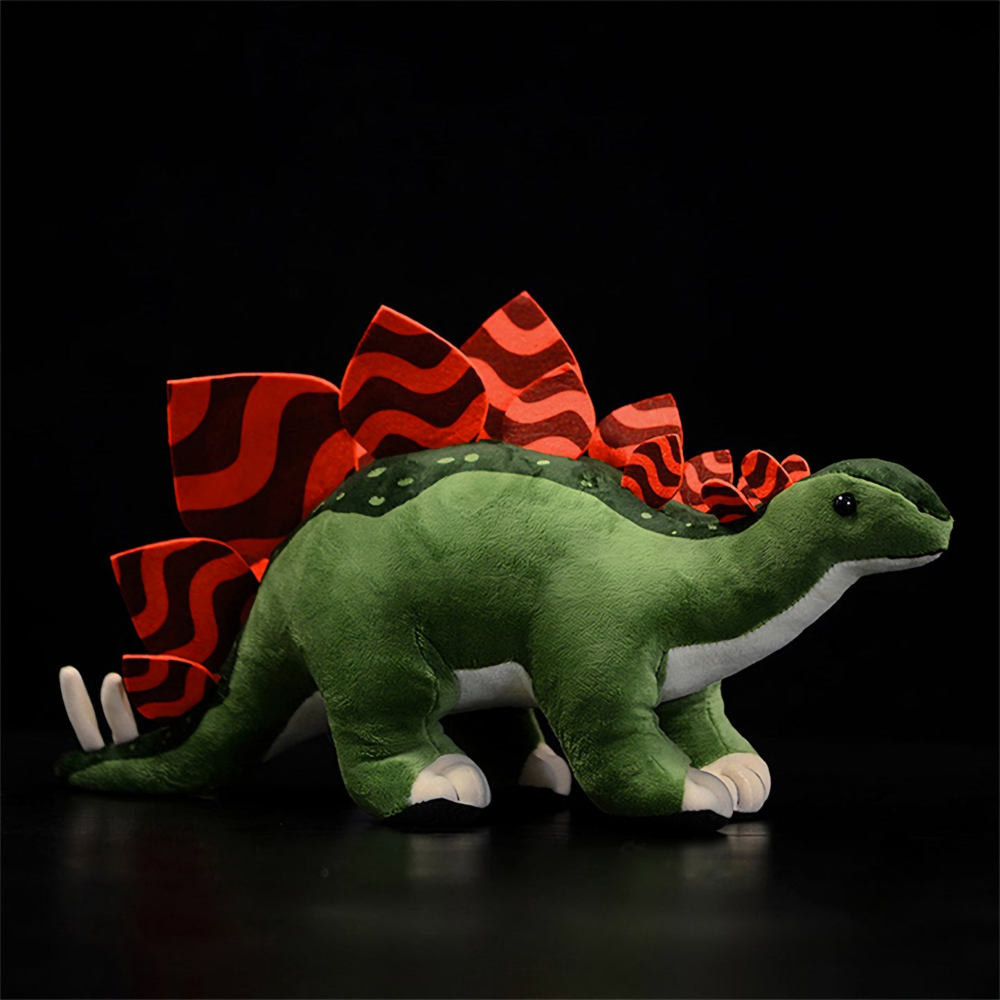 Realistic Stegosaurus Dinosaur Plush