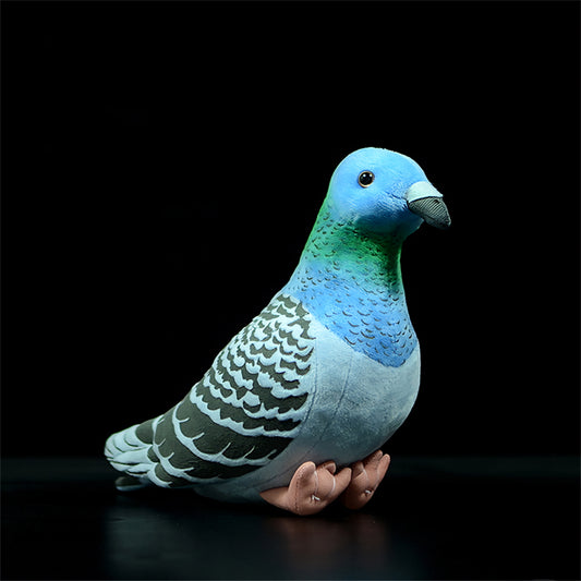 Realistic Blue Ground Dove Plush