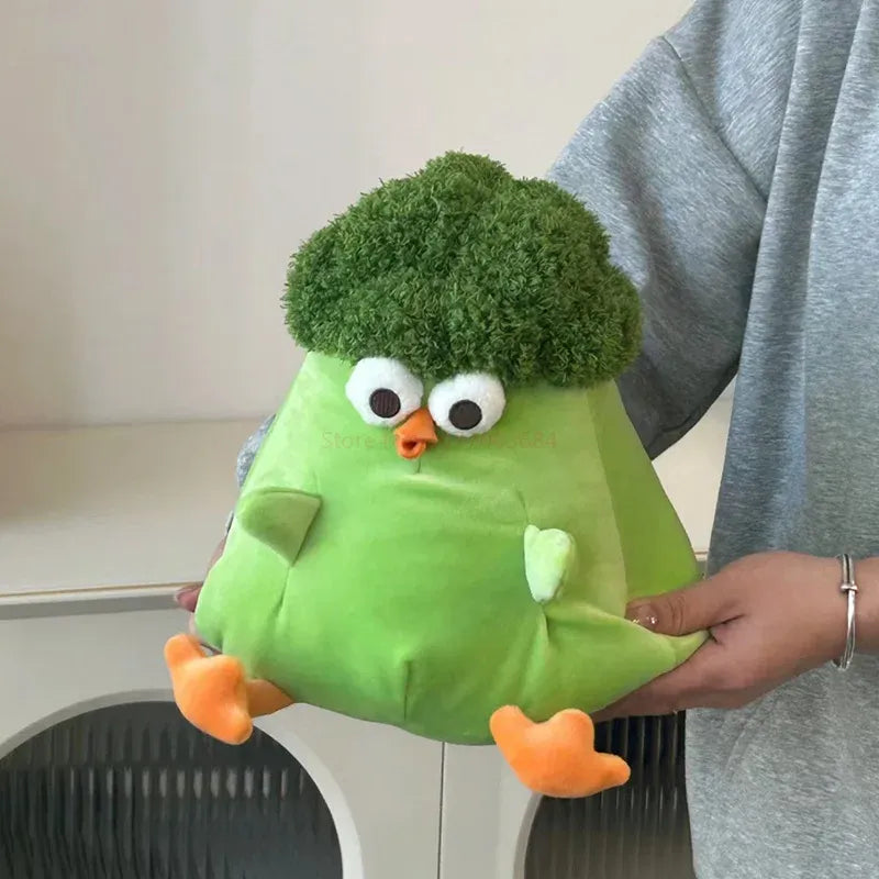 Cute Broccoli Chicken Plush