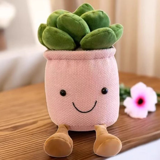 Pink Pot Cactus Plush