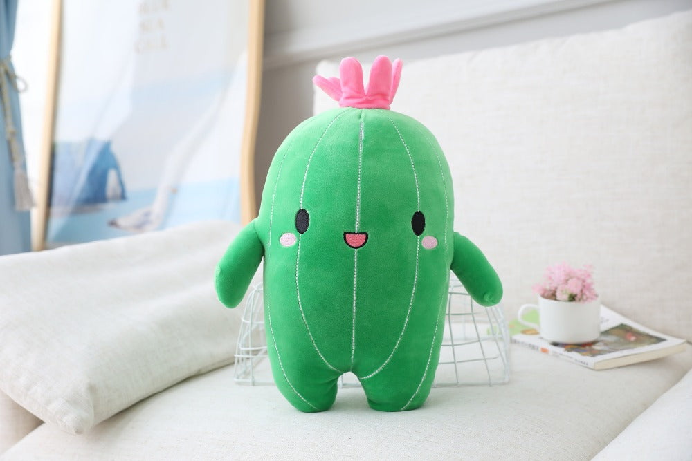 Happy Kawaii Cactus Plush