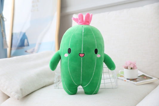 Happy Kawaii Cactus Plush