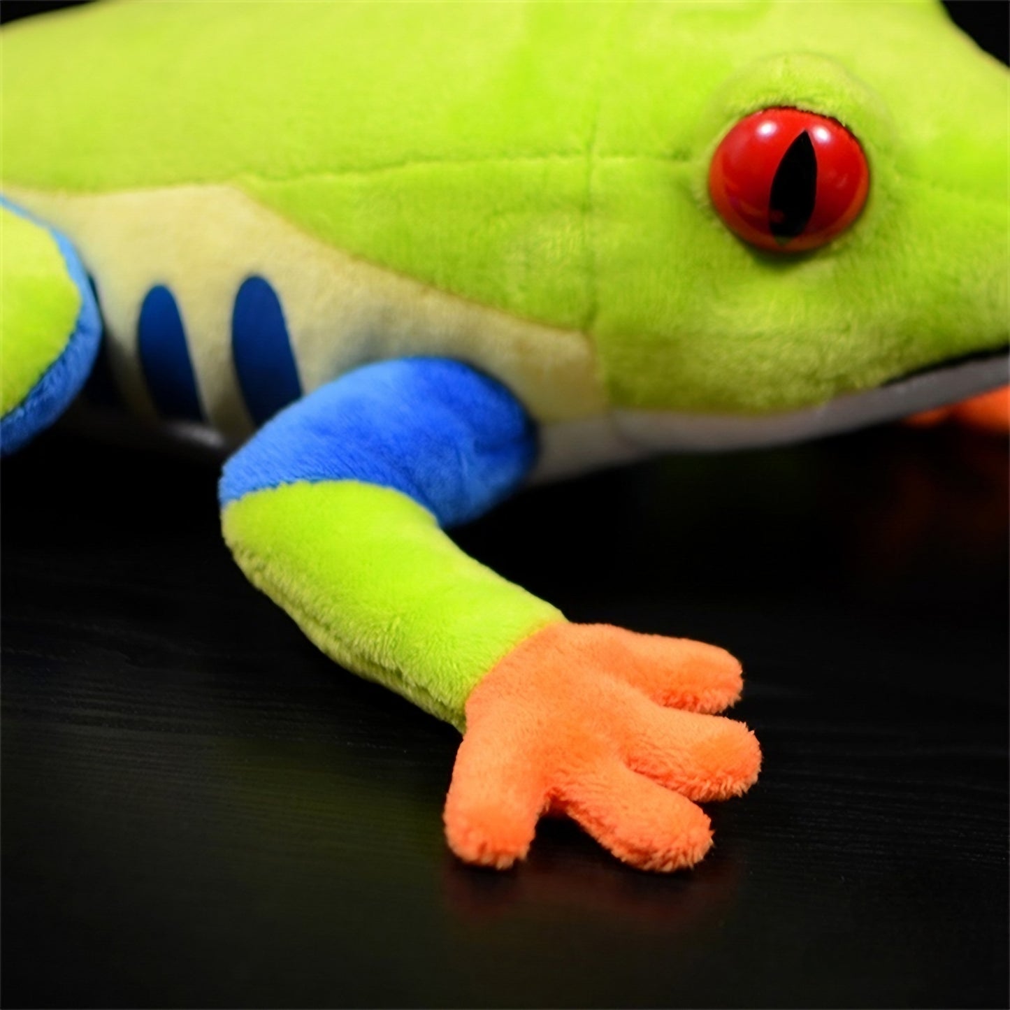 Realistic Red-Eyed Tree Frog Plush