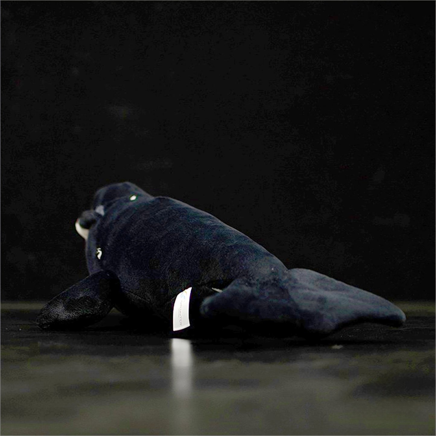 Realistic Bowhead Whale Plush