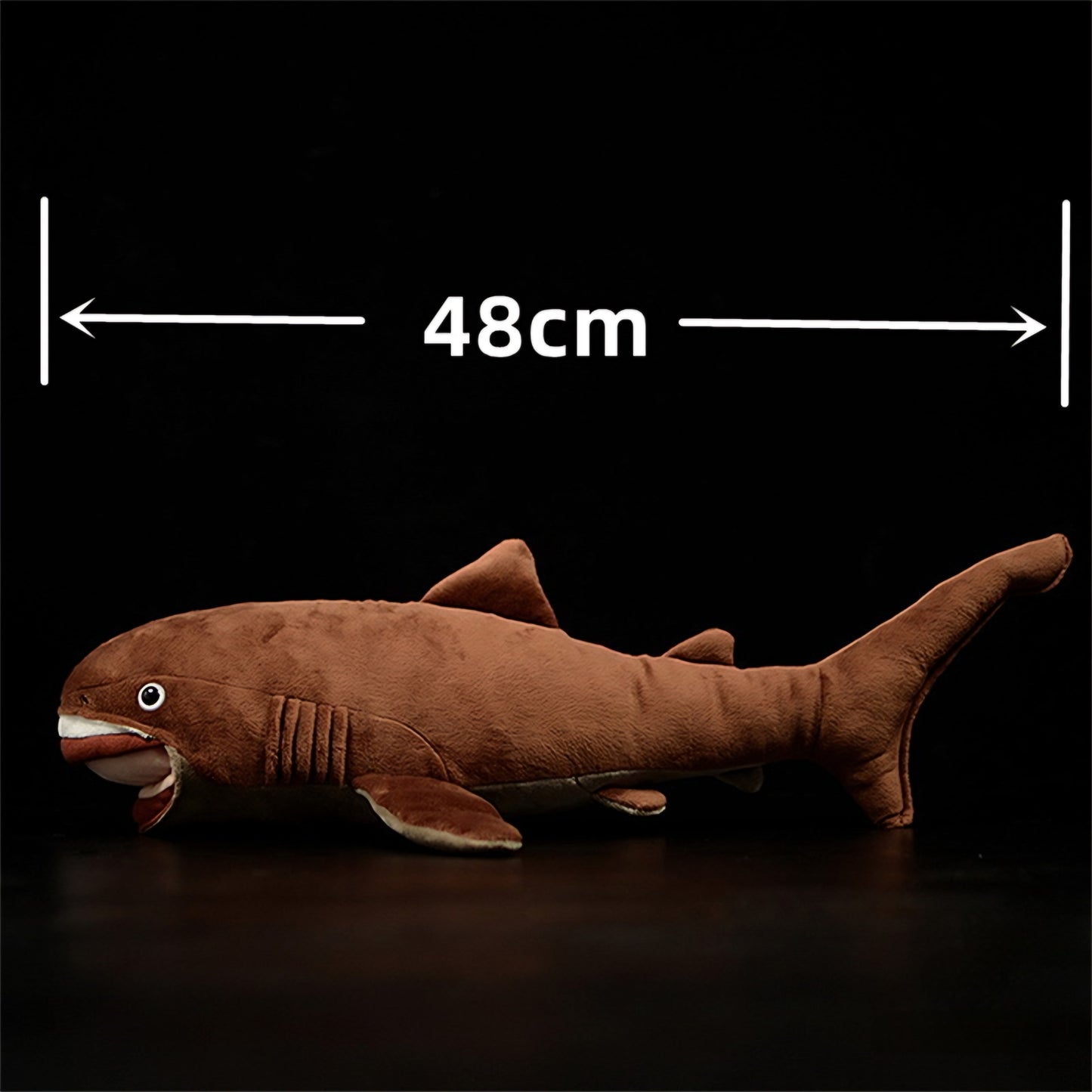 Realistic Megamouth Shark Plush