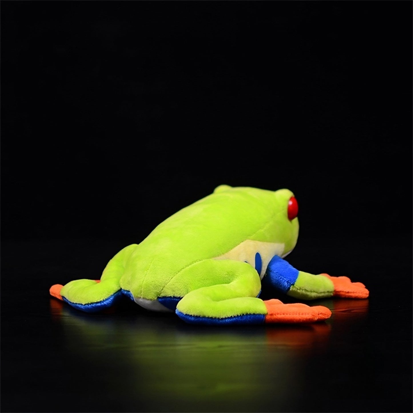 Realistic Red-Eyed Tree Frog Plush