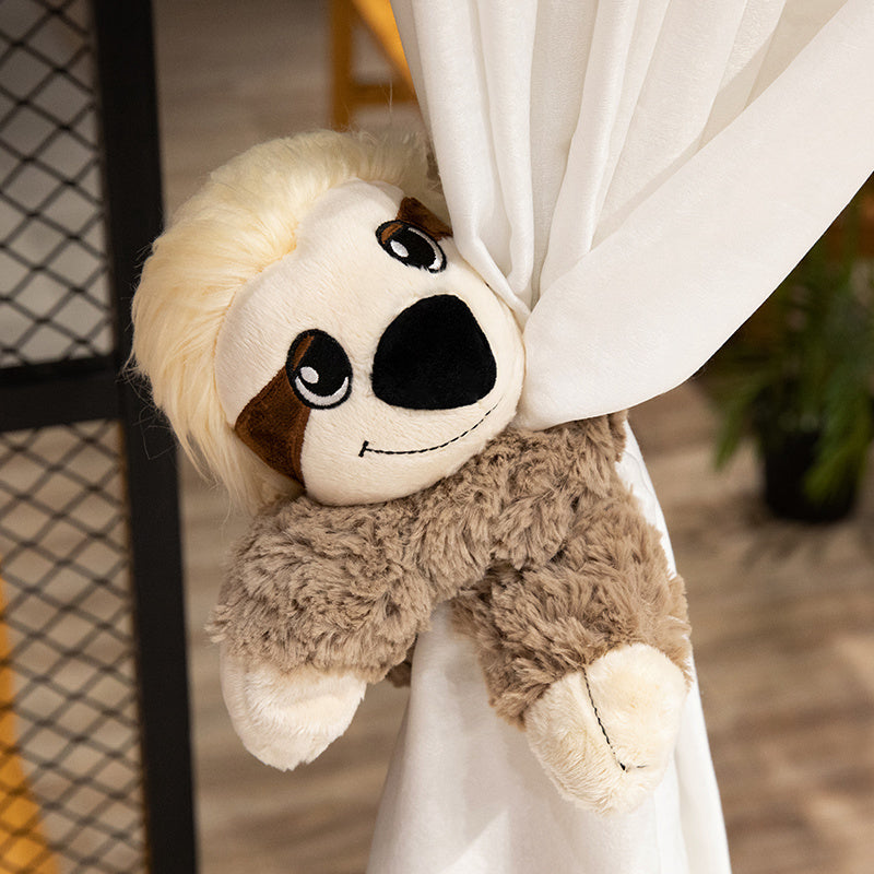 Fuzzy Sloth Stuffed Plush