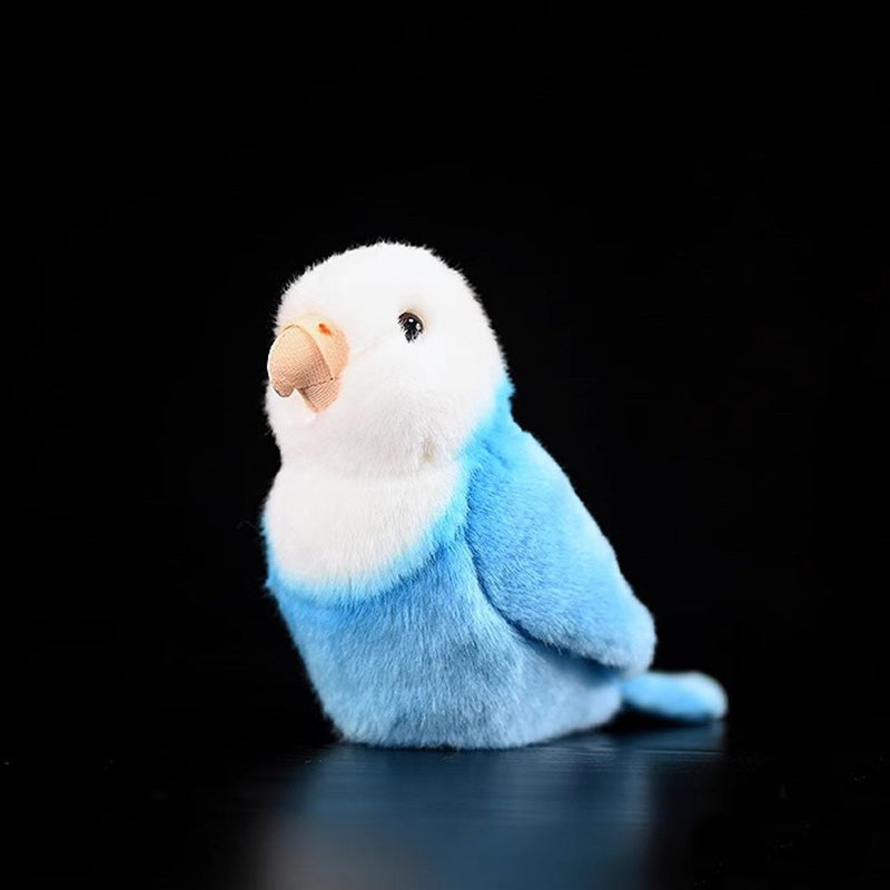 Realistic Blue Bird Plush