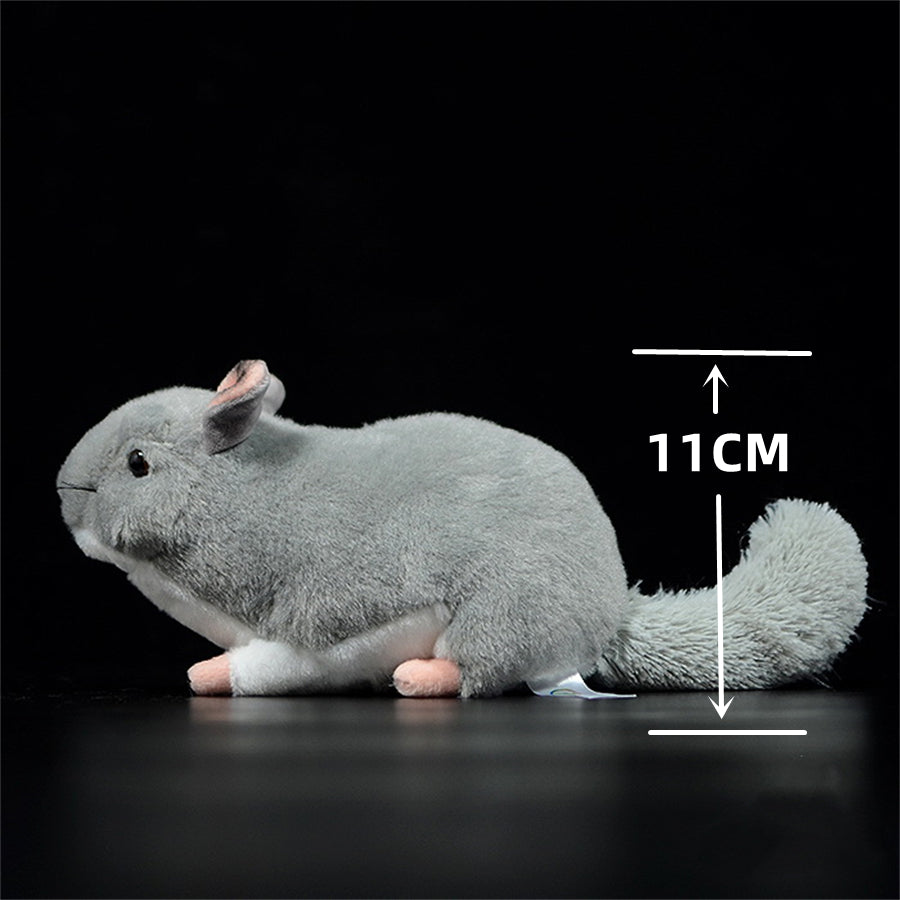 Realistic Chinchilla Plush