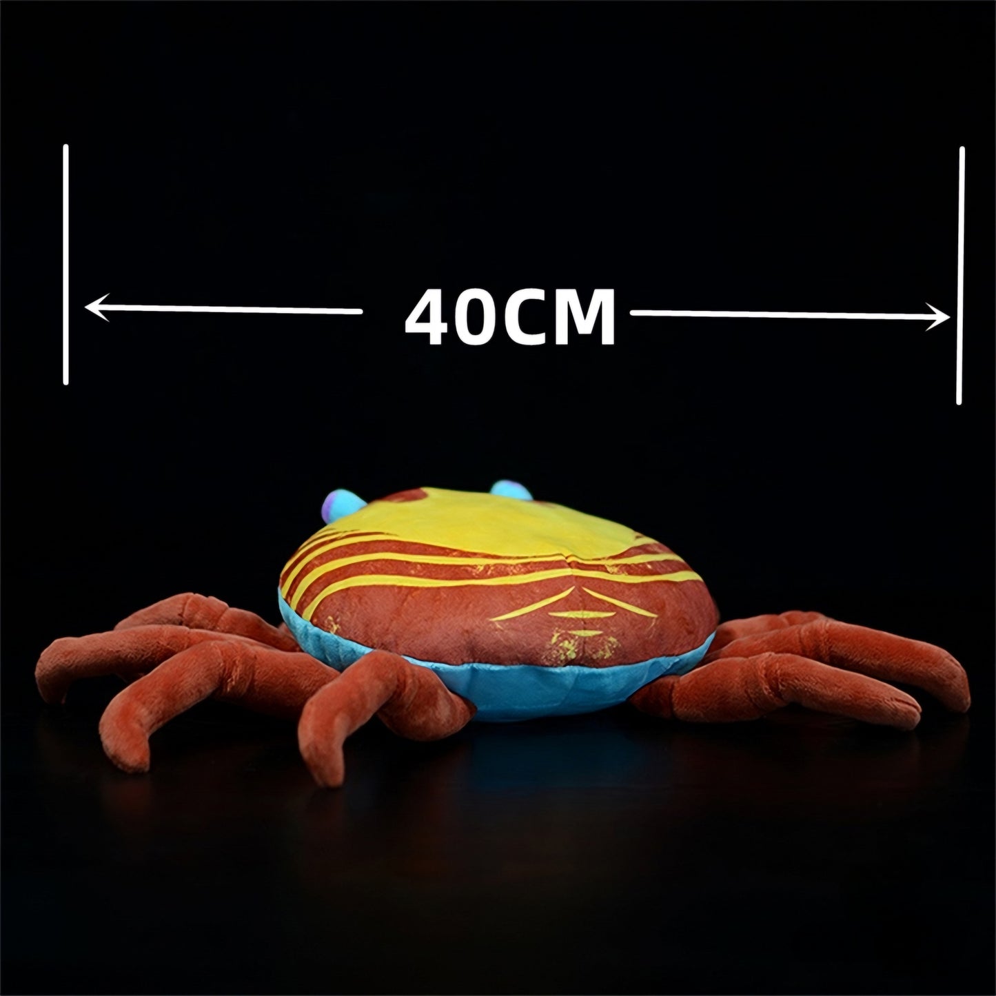 Realistic Sally Lightfood Crab Plush