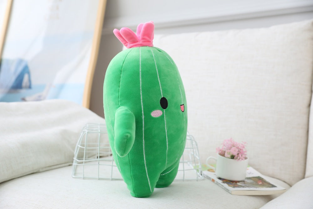 Happy Kawaii Cactus Plush