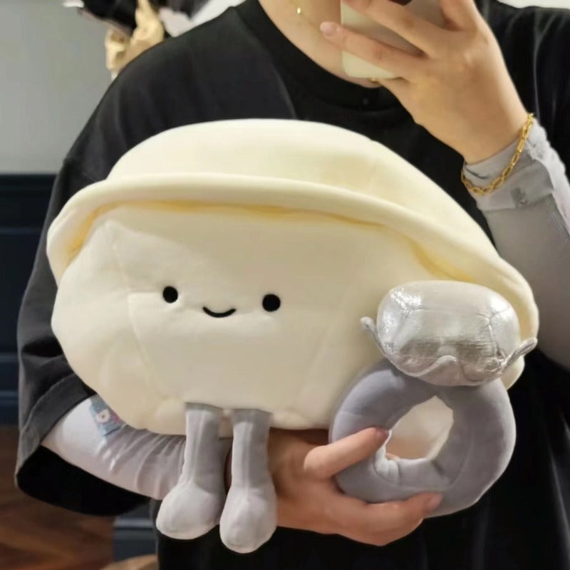 Cute Diamond Ring Stuffed Pearl Plush