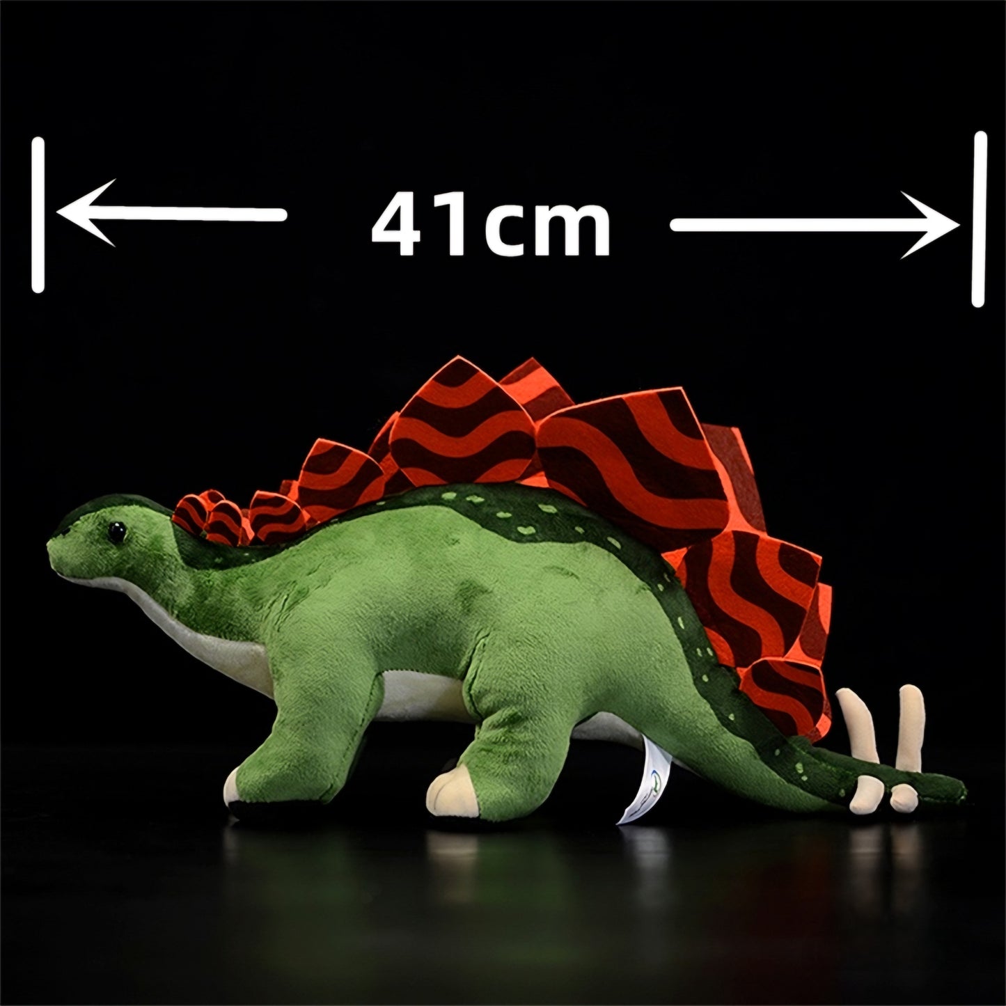 Realistic Stegosaurus Dinosaur Plush