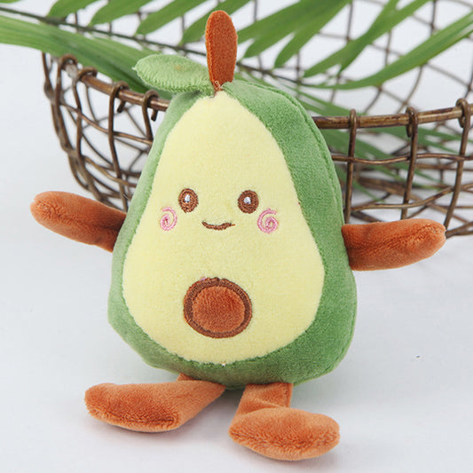 Cute Small Avocado Keychain