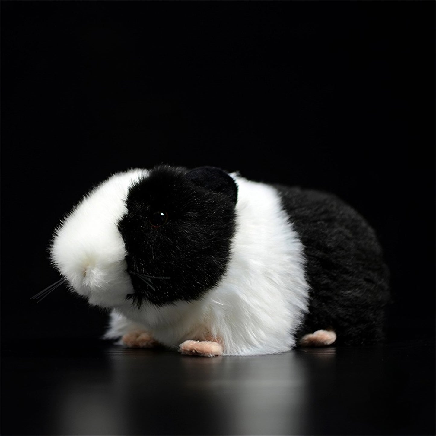 Realistic Black Guinea Pig Plush